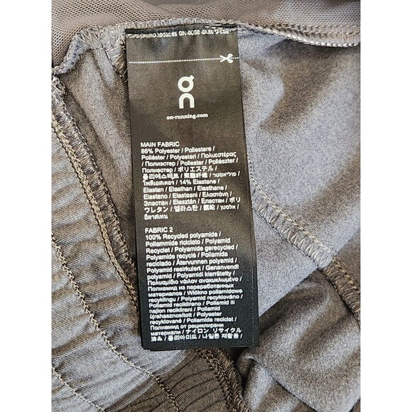 On Cloud Run On Clouds Running Pants Men's 2XL Gray Vented Joggers Trackpants - Picture 10 of 10